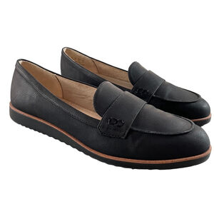 LifeStride Womens 10M Black Velocity 2.0 Penny Loafers Comfort Slip On